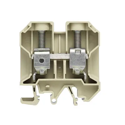SAK 35/EN Clema de paso en color beige 35mm² 8-2AWG 125A 1000VCA