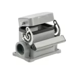 HDC 06B SDLU 2M20G Base cerrada con tapa 06P 1Gancho Grupo 3 2xM20 IP65