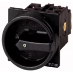 T0-2-1/EA/SVB-SW Interruptor CAM principal Maneta negra 3P 20A empotrar IP65.