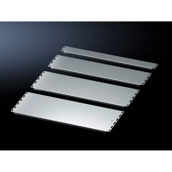 VX Juego chapas de acero de suelo p/ VX IT con dim. 800W-800D piezas RAL 7035