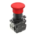 SF2ER-E2RA2B Paro emergencia cabezal corto D40 22mm girar para liberar 1NA+2NC