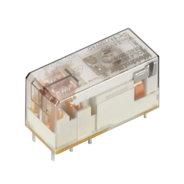 RCL314048 Relevador tipo industrial 5 pines 48VCD 1CO 1NA1NC AgNi 16A 250V