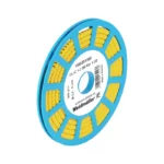 CLI C 1-3 GE/SW 1 CD Señalizador de cable en rollo 16-12AWG -1- Amarillo 500Pz