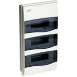 31650 Oro Caja distribución Empotrar 36M 517Hx283Wx97Dmm IP40 V/Transparente