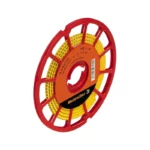 CLI C 02-3 GE/SW R CD Señalizador de cable en rollo 24-16AWG -R- Amarillo 500Pz