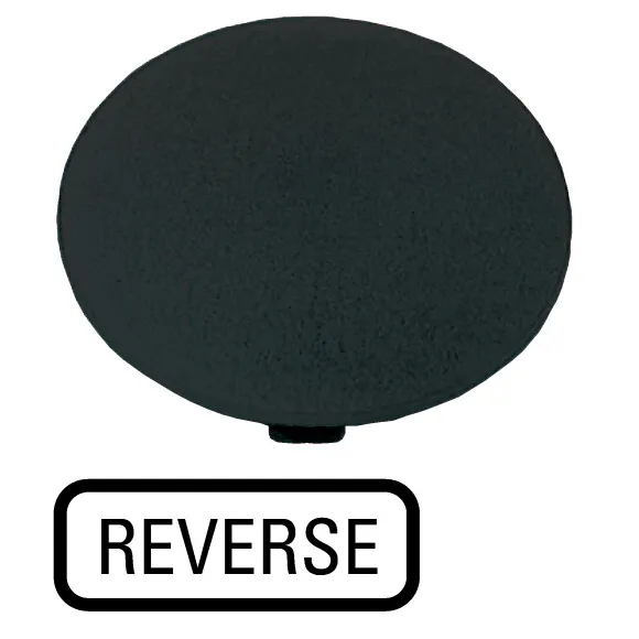 M22-XDH-S-GB16 RMQ-Titan Placa para Botón tipo Hongo color Negro -REVERSE-