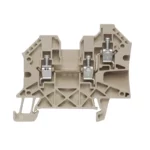 WDU 4/ZR Clema conexión doble-derecha beige 4/4mm² 30-10AWG 32A 800VCA