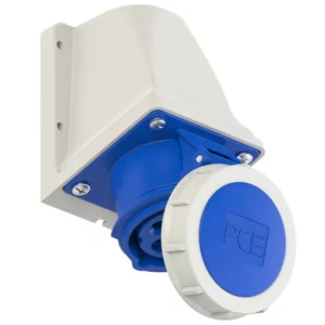 2822 Base mural 3P+T 9H 16A 230V IP67 Azul