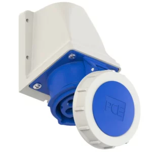 2823 Base mural 3P+N+T 9H 16A 230V IP67 Azul