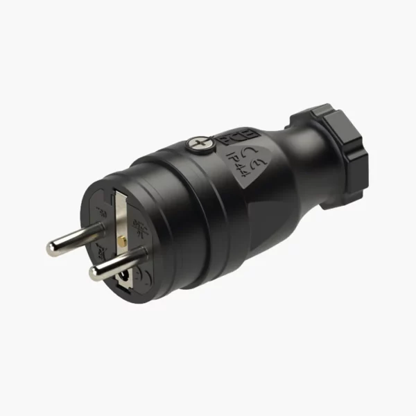115 Clavija aerea 2P+T – 16A 250V IP44 Negro