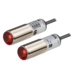 BRQM5M-TDTA-P Sensor fotoeléctrico latón M18 Barrera 5m 24VCD PNP