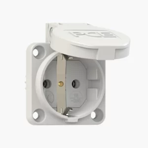 102 Base empotrar 2P+T – 16A 250V IP54 Gris