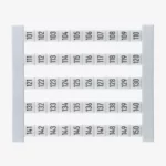 DEK 5 FS 101-150 Etiquetas para clema 5Hx5Wmm 101-150 Vertical 50Pz