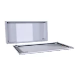 KT Gabin mural de chapa de acero1P 400Hx300Wx155DmmRAL7035,IP66,NEMA4 s/platina