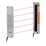 BWPK25-05 Sensor picking cuerpo plastico delgado 25mm 5Haces 100mm 12-24VCA NPN