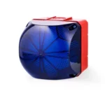 QLD Indicador LED cuadrado 184mm Luz fija/intermitente 110-240VCA/CD Azul