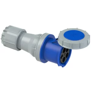 2756 Base aerea 3P+N+T 9H 125A 230V IP67 Azul