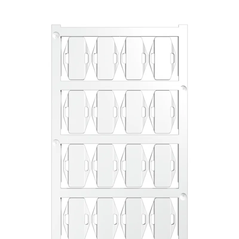 SFX 9/24 Etiqueta para manguitos SF sin rotulación 9Hx24Wmm Blanca 32pzs