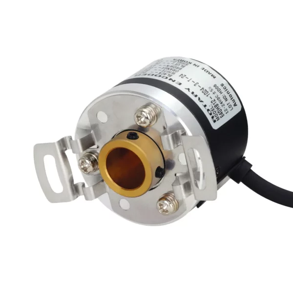 E40H8-2500-6-L-5 Encoder 40mm flecha hueca Ø8mm 2500PPR 6PH Line Driver 5VDC