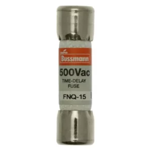 Fusible de accion retardada suplementario 10X38MM 15A 500VCA 10KA