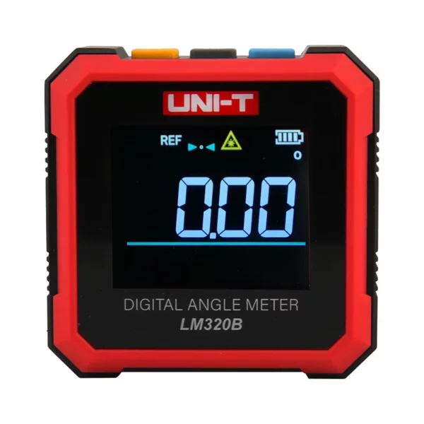 Medidor de angulos láser con pantalla LCD. 4×90° 60Hx60x30mm