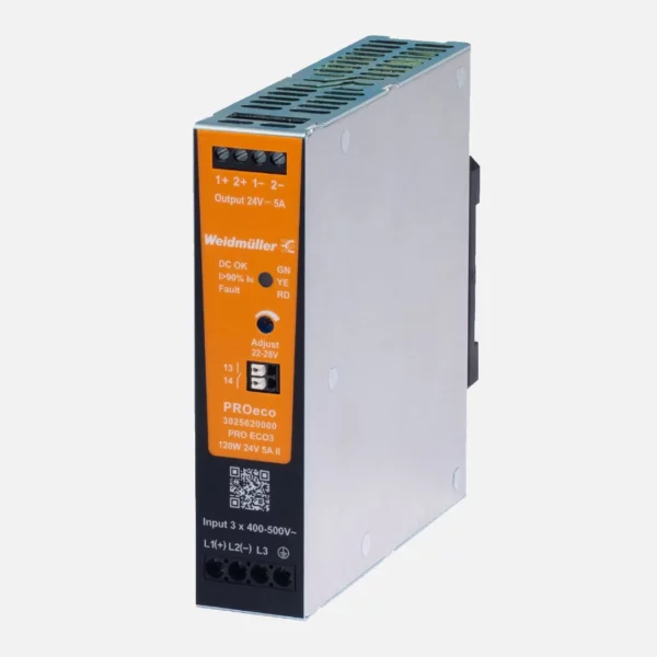 PRO ECO3 120W 24V 5A II Fuente de alimentacion trifasica 3×400-500VCA