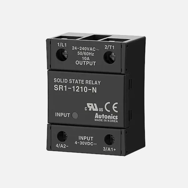 SR1-1210-N SSR monofásico 10A Input 4-30VCD Output 24-240VCA cruce por cero