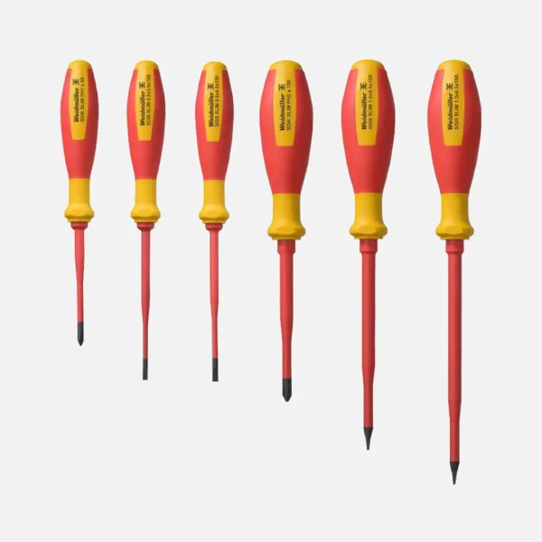 SDI SET SLIM S3.5-6.5/PH1/2 Set 6 destornilladores con aislamiento