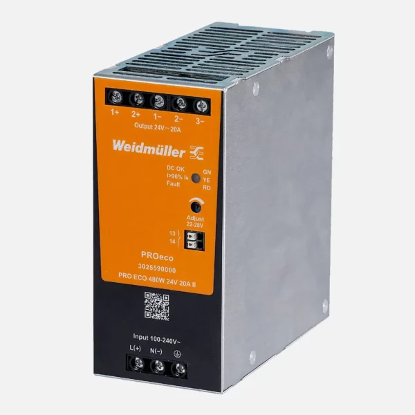 PRO ECO 480W 24V 20A II Fuente de alimentación monofásica 100/240VCA