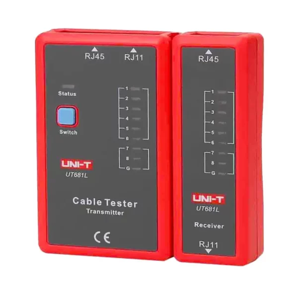 Probador de cables Ethernet Para RJ45/RJ11, modo de prueba rápido, modo de prueb