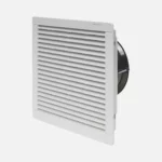 Ventilador con filtro 400m³/h 255x255mm 120VCA RAL 7035 Tamaño 4