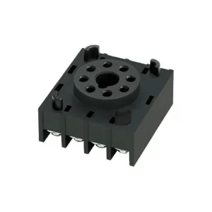 PG-08 Base octal para montaje en panel 8P Plástico