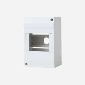 Caja de dist. p/sobreponer 4M 130mmHX87mmWX60mmD Poliestireno IP30