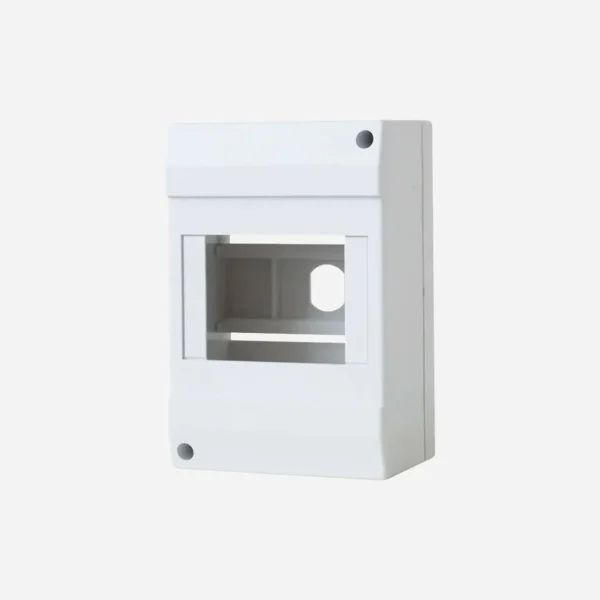 Caja de dist. p/sobreponer 4M 130mmHX87mmWX60mmD Poliestireno IP30