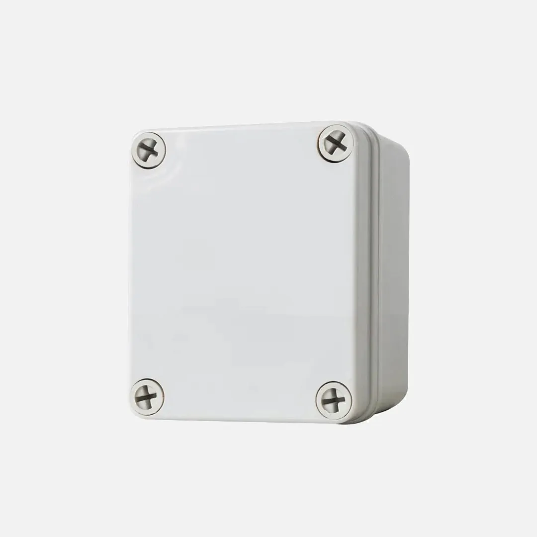 Caja de distribucion sobrep. p. opaca c/plat. 65HX55WX50Dmm Plastic PC IP67