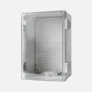 Gabinete mural puerta transp. c/platina 220mmHX170mmWX110mmD ABS+PC IP66