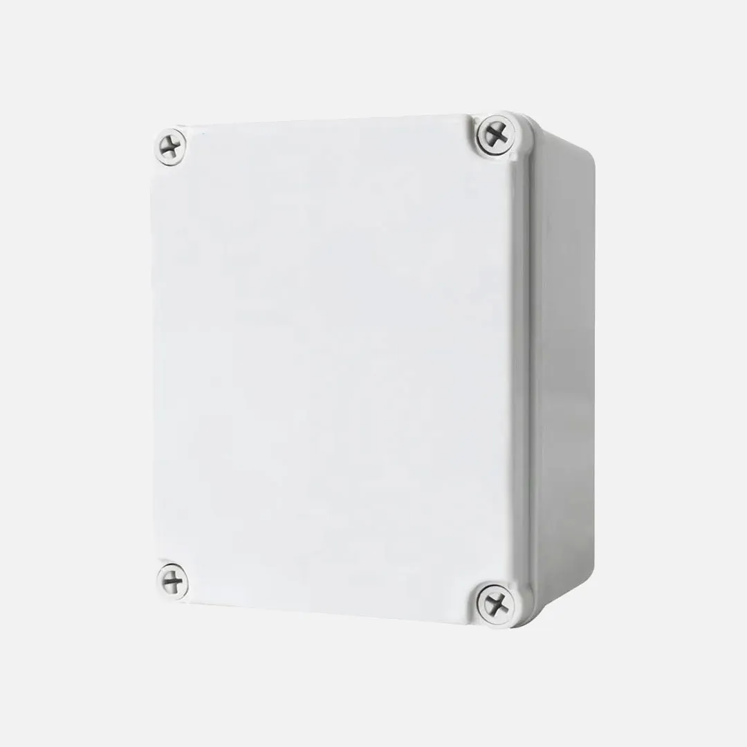 Caja de distribucion sobrep. p. opaca c/plat. 175HX125WX75Dmm Plastic PC IP67