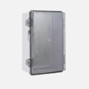 Gabinete mural puerta transp. c/platina 400mmHX300mmWX230mmD ABS+PC IP66