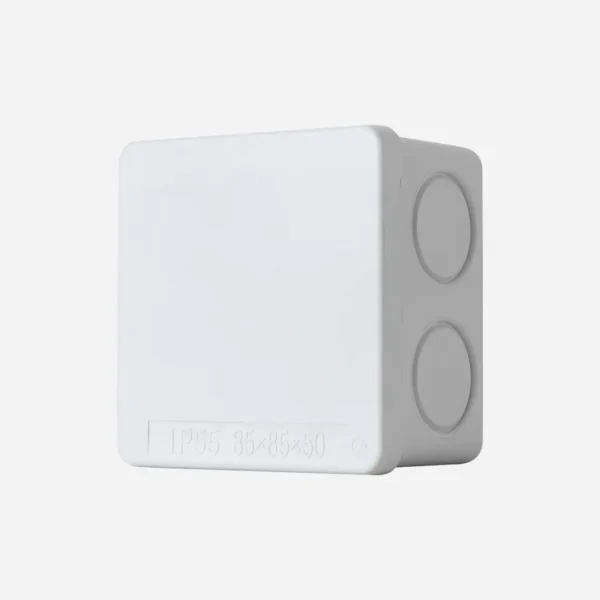 Caja estanca c/lat. lisos 7/28 85mmHX85mmWX50mmD Plastico ABS IP55
