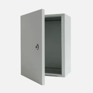 Gabinete mural c/plat. 600HX400WX200Dmm Acero carb/galv RAL7035 IP66