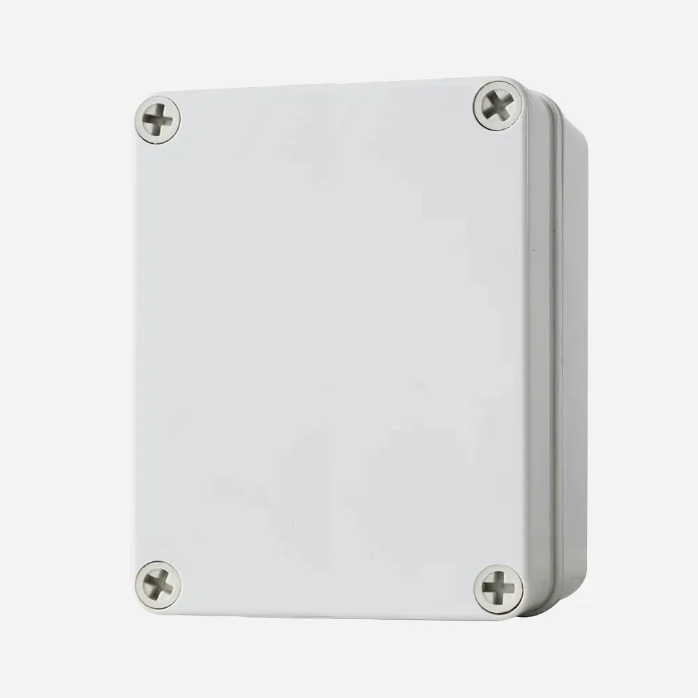 Caja de distribucion sobrep. p. opaca c/plat. 100HX80WX85Dmm Plastic PC IP67