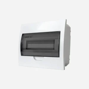 BM12PT Caja de dist. p/empot 12M 272HX211WX86Dmm Plastico ABS IP40 Vent. Trans.