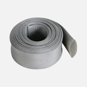 Manga trenzada expandible de poliester Gris 10mm Rango de sujección 8-18mm