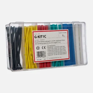 Kit de termocontractil 100 tramos de 100mm Varios colores y tamaños