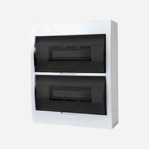 Caja de dist. p/sobrep. vent. transp. 24M 326HX271WX92D Plastico ABS IP40