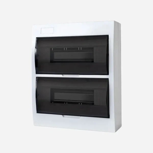 Caja de dist. p/sobrep. vent. transp. 24M 326HX271WX92D Plastico ABS IP40