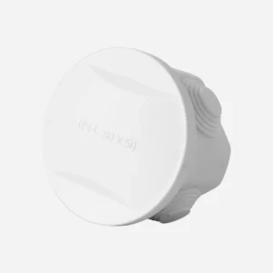 Caja estanca c/conos 4/28 80mmWX50mmD Plastico ABS IP55