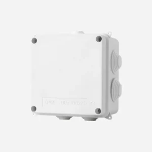 EV111 Caja estanca c/conos 7/28 100mmHX100mmWX70mmD Plastico ABS IP65