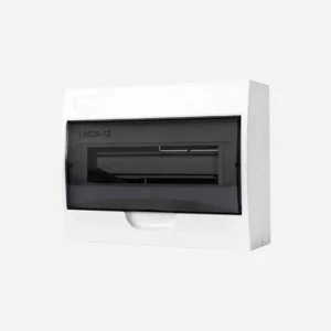 BV12PT Caja de dist. p/sobrep. vent. transp. 12M 198HX256WX95D Plastico ABS IP40