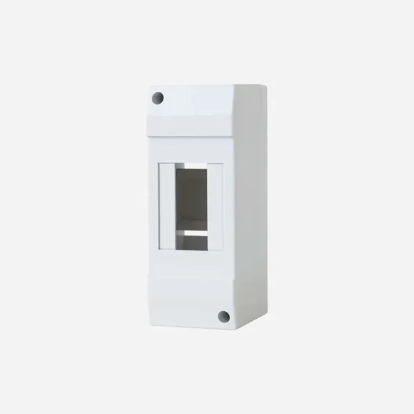 Caja de dist. p/sobreponer 2M 130mmHX52mmWX60mmD Poliestireno IP30